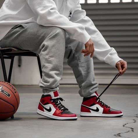 Air Jordan 1 Gym Red Black White,Air Jordan 1 Women Outfit Air Jordan 1 Chicago Outfit, Jordan 1 Chicago Outfit, Red Jordan 1 Outfit, Jordan 1 Mid Outfit, Jordan 1 Outfit Men, Jordan 1 Mid Chicago Black Toe, Jordans Outfit For Men, Black And White Jordans, Air Jordan Outfit