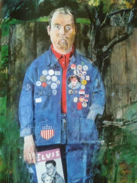 Peter Blake Born 1932 Self Portrait 1961. Famous Portraits, Peter Blake, Tate Britain, Tate Gallery, Wow Art, Youth Culture, Pop Artist, British Artist, Cultura Pop