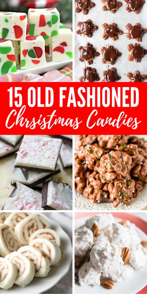 Natal, Holiday Candy Recipes, Easy Christmas Candy Recipes, Christmas Candy Easy, Christmas Candy Homemade, Cooking Desserts, Easy Candy Recipes, Christmas Candies, Easy Christmas Treats