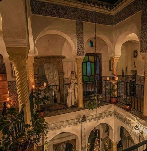 algeria Riad Aesthetic, Old Monuments, Algeria Aesthetic, Arabic Aesthetic, Arab Aesthetic, Moroccan Riad, Morocco Aesthetic, Moroccan Aesthetic, Arab Culture