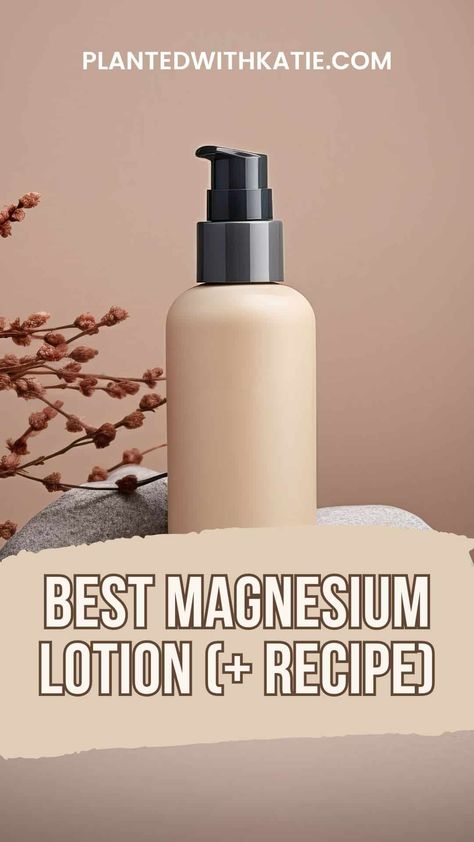 Magnesium is a powerful mineral that works wonders for relaxing muscles, easing tension, and promoting restful sleep. Let's learn how to make our own with this simple DIY magnesium lotion recipe! #magnesiumlotion Homemade Magnesium Lotion, Magnesium Lotion Recipe Diy, Diy Magnesium Lotion, Magnesium Lotion Recipe, Magnesium Butter, Relaxing Muscles, Magnesium Cream, Diy Body Wash, Magnesium For Sleep