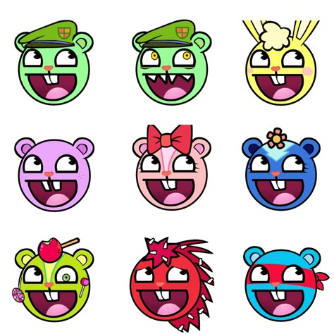 Epic Face, Nostalgia 2000s, Happy Tree Friends Flippy, Free Friends, Sketch Poses, Emoji Art, Nyan Cat, Happy Tree, Happy Friends