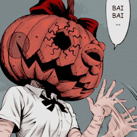 Pumpkin Night Pfp, Pumpkin Night Cosplay, Pumpkin Knight Manga, Naoko Kirino, Pumpkin Night, Pumpkin Mask, Dark Art Illustrations, Anime Monochrome, Pumpkin Theme