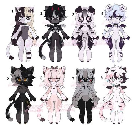 Fursona Adoptables, Animation Youtubers, Adopt Idea, Swag Art, Anime Eye Drawing, Creature Concept Art, Creature Concept, Art Inspiration Drawing, Funky Art