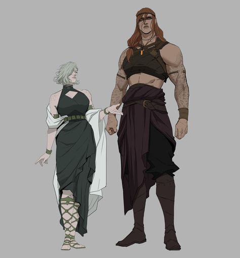 Buff Female Character Design, Himbo Character Design, Taters Ash, Buff Women, Woman Drawing, Female Character Design, Character Creation, Dnd Characters, The Villain