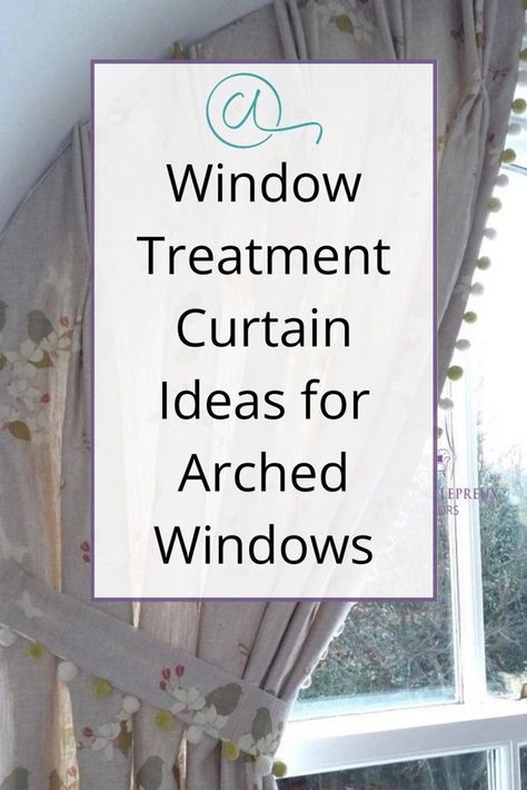 In Scotland, needing bespoke curtains made for arched windows is pretty common. We often see these uniquely shaped windows in homes, and unfortunately, off-the-shelf curtains just don't work well for them. We're offering some inspiring ideas for bespoke curtains specifically tailored for arched windows. Head to the Catherine Lepreux Interiors' blog for more brilliant ideas and problem-solving solutions for fitting curtains to odd-shaped windows, be they arched, half-moon, or curved at the top. Blinds For Arched Windows, Triangular Windows, Arched Window Coverings, Half Moon Window, Curtains For Arched Windows, Bespoke Curtains, Circular Windows, Arched Window Treatments, Best Curtains