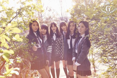 Gfriend photoshoot images officially released by Source Music Enterta… #random #Random #amreading #books #wattpad Gfriend Snowflake, Gfriend Aesthetic, Gfriend Album, G Friend, School Uniforms, Girl Bands, Studio Album, Kpop Wallpaper, Kpop Girl Groups