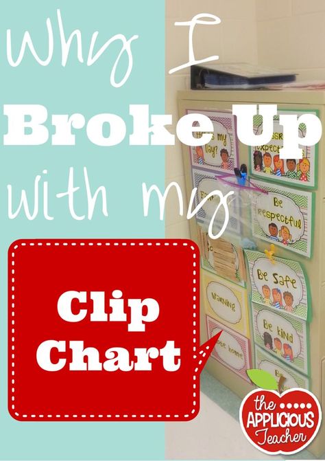 Why I broke up with my Clip Chart- one teacher's quest for classroom management bliss and it didn't involve her adorable clip chart! Clip Chart Alternative, My School Life, Open House Night, Behavior Management System, House Night, Class Dojo, Responsive Classroom, Classroom Management Tool, Clip Chart