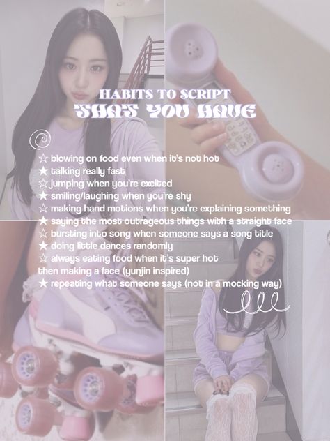 habits to script | shifting help Kpop Dream Reality, Trends I Started In My Dr, Random Things To Script, Kpop Shifting Script Template, Shifting Scripts Templates, Dr Shifting Script Template, Habits To Script Shifting, Funny Scenarios To Script, How To Script Shifting