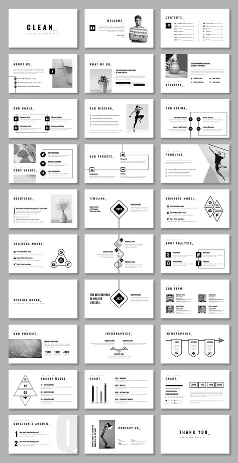 This clean and modern presentation template is perfect for any business professional looking to create a polished and professional presentation. With its simple yet effective design, this template will help you to focus on your message and leave a lasting impression on your Business Presentation Design, Free Powerpoint Presentations, Modern Presentation, Abc Printables, Business Presentation Templates, Alphabet Games, Powerpoint Presentation Design, Printable Alphabet, Presentation Design Template