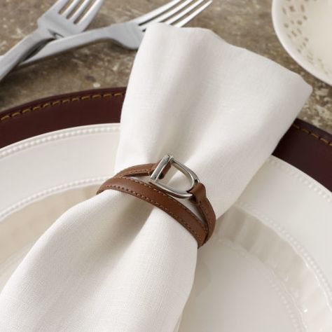 Ralph Lauren Dorset Stirrup Napkin Ring Equestrian Chic, Equestrian Decor, Equestrian Lifestyle, Western Homes, Horse Decor, Saddle Leather, Napkin Ring, Stirrups, Ralph Lauren Home