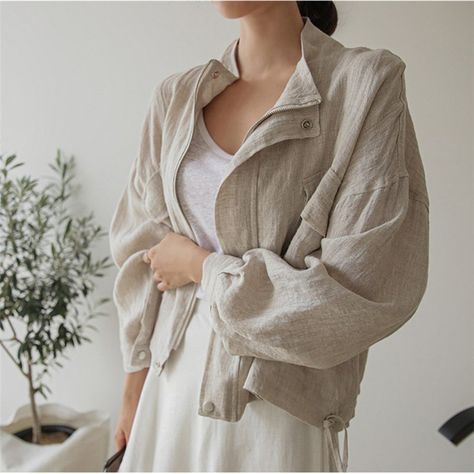 ** Brand New ** 40% Cotton, 60% Linen ** Size: 21.6" Long, Bust: 24.8", Sleeve: 18.5", Shoulder: 25.5" ** Features: Zipper Closure, Long Sleeve,Soft Jacket ** Relax Fit,Soft And Warm Jacket Will Accompany You Through The Fall/Spring. ** This Jacket Can Pair With Any Top And Your Favorite Jeans To Work Or School,Super Versatile Add On To Your Wardrobeand You Will Make This Your All-Season Outwear! ** Fashionable Jacket Pair Nicely With Skinny Jeans,Leggings,Dresses,Boots Etc. ** Incredibly Soft W Linen Jackets Women, Summer Outerwear, Loose Coats, Oversize Casual, Soft Jacket, Zipper Shorts, Jeans Leggings, Linen Jacket, Pocket Jacket