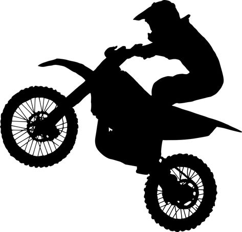 Motocross Drawing, Motocross Silhouette, Free Dirt Bikes, Motocross Vector, Bolo Motocross, Motorcycle Birthday Cakes, Motorcycle Silhouette, Motorcycle Vector, Bike Logos Design