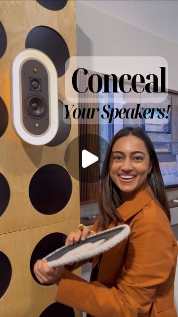 Ridhi Khosla Jalan on Instagram: "Conceal your speakers by making them look like art and lights! At home, your speakers can be an eye sore so these are 2 unique ideas make them blend in as wall sconces and art. I recently saw this at @icff_official in New York and had to show it to you! I loved the idea - especially the light one!

Note - The speaker + light combination has a light as well - it’s not meant to just look like a light but actually functions as a light!

Do you like these ideas? Let me know!
If you do, I’ll keep an eye out and show you more 👻

Follow to see more tips and tricks for interiors 🤗

This innovative idea is by @leonspeakers ♥️

#interior #interiordesign #interior_and_living #walldecor #walldecoration #lighting #speakersystem #speaker #sounddesign #soundsystem #art Audiophile Room, Wall Speakers, Surround Sound Speakers, One Note, In Wall Speakers, Like Art, Sound Design, An Eye, Unique Ideas