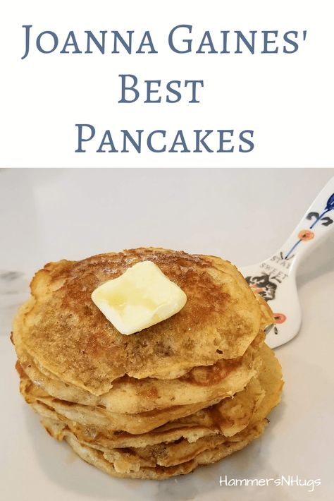 Homemade French Toast Recipe, Oat Flour Pancakes, Breakfast Family, Joanna Gaines Recipes, Homemade French Toast, Family Breakfast Recipes, Best Pancake Recipe, No Flour Pancakes, Flour Pancakes