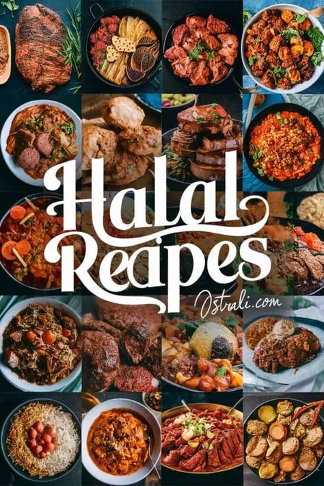 17 Delicious Halal Recipes to Spice Up Your Kitchen Halal Pasta Recipes, Halal Dinner Recipes, Arabic Food Menu, Muslim Recipes, Halal Food Recipes, Halal Chicken And Rice, Halal Meals, Seafood List, Moroccan Lamb Tagine