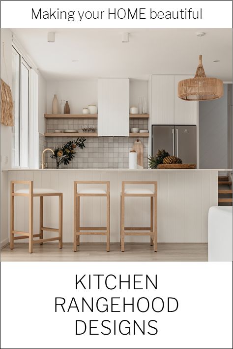 There are now a range of designs to select from to hide your kitchen extractor fan. I have some ideas to show you in this post. Kitchen With Extractor Fan, Kitchen Extractor Hood Ideas, Hidden Extractor Fan Kitchen, Extractor Fan Ideas, Kitchen Extractor Fan Ideas, Extractor Hood Ideas, Extractor Fan Kitchen, Stunning Bathroom Ideas, Bar Stools Australia