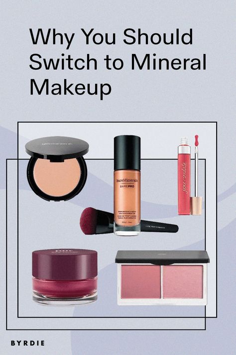 Mineral makeup has come on leaps and bounds, and the reasons to switch are endless not to mention skin enhancing Skincare Websites, Type Of Makeup, Sustainable Makeup, The Best Foundation, Best Natural Makeup, Use Less, Heavy Makeup, Holiday Beauty, Mineral Makeup