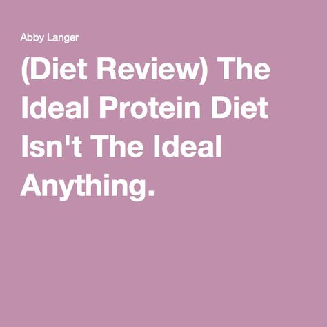 (Diet Review) The Ideal Protein Diet Isn't The Ideal Anything. Ideal Protein Diet, Crossfit Workouts At Home, Stomach Fat Loss, Fat Burning Supplements, Protein Diet, Ideal Protein, Protein Diets, Best Diets, Healthy Diet