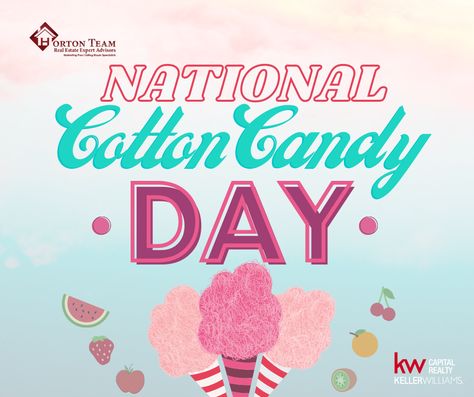 National Cotton Candy Day, The Dentist, Keller Williams, Guilt Free, Instagram Update, Cotton Candy, The National, Spun Cotton, The Day