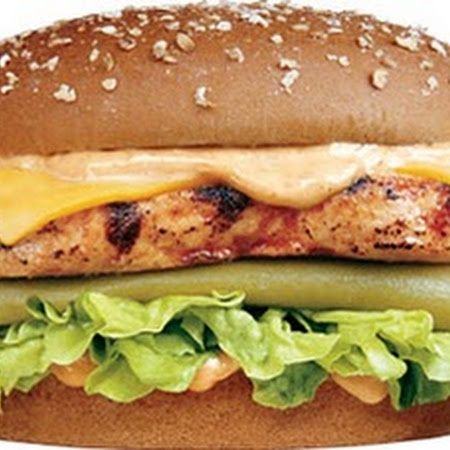 Carl's Jr. Santa Fe Chicken Sandwich By Todd Wilbur Carls Jr, Sandwiches Chicken, Santa Fe Chicken, Carl's Jr, Turkey Sandwich, Top Secret Recipes, Southwest Chicken, Chicken Breast Fillet, Copycat Restaurant Recipes