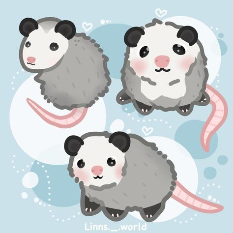 Opossum lovers UNITE 🐀💕 (why is there no opossum emoji) 💖Saves and shares appreciated💕 . . . . #digitalart #art #drawing #illustration #artist #artwork #digitaldrawing #digitalillustration #artistsoninstagram #sketch #digital #digitalartist #digitalpainting #draw #graphicdesign #painting #instaart #artoftheday #illustrator #procreate#pets#digitalartwork #myart #cute #kawaii#animals#meme#marsupials#opossum#possum Possum Drawing Cute, Kawaii Possum, Opossum Drawing, Opossum Art, Possum Drawing, Possum Art, Awesome Possum, Fall Scrapbook Layouts, Cute Animal Drawings