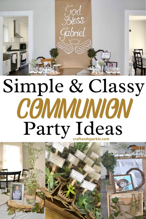 Communion Party Ideas, Decoration Communion, Communion Centerpieces, Communion Party Favors, Communion Table, Confirmation Party, Holy Communion Party, First Communion Cakes, Boys First Communion