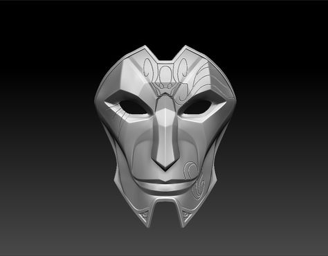 ArtStation - Jhin Virtuoso mask for 3d printing, Ti!3 Artem Jhin Mask, Jhin League Of Legends, Metal Mask, Mask Drawing, Mask Tattoo, Makeup Designs, Landscape Wallpaper, Art Reference Poses, League Of Legends