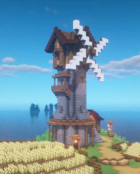 Minecraft | Medieval Mill Design
minecraft medieval architecture Minecraft Builds For Survival, Minecraft Elvish Castle, Ideas For Minecraft To Build, Medieval Minecraft House Ideas, Medieval Town Square Minecraft, Medieval Light House Minecraft, Minecraft Medieval Village Ideas Layout, Medival Homes Minecraft, Village Buildings Minecraft