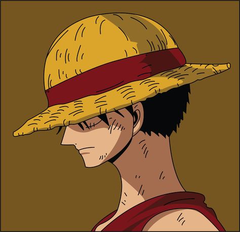 Luffy Side View, Luffy Illustration Art, Luffy Portrait, Luffy Side Profile, One Piece Side Profile, Luffy Serious Face, Luffy Face, One Piece Wallpaper Iphone, Siding Paint