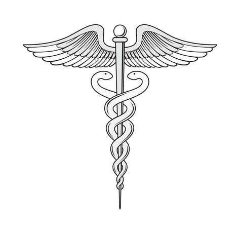 Caduceus Tattoo, Doctor Tattoo, Law Firm Logo Design, Medical Caduceus, Dental Logo Design, Caduceus Symbol, Medical Logo Design, Real Estate Logo Design, Medical Symbols