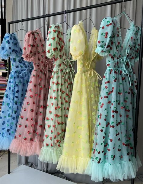 ً on Twitter: "Lirika Matoshi's fruit dress collection https://t.co/zYfTO0BwbO" / Twitter Matoshi Dress, Fruit Dress, Lirika Matoshi, Watermelon Dress, Lemon Dress, Character Outfits, Strawberry Shortcake, Kawaii Fashion, Fancy Dresses