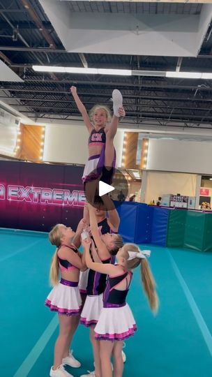 3.3K views · 163 reactions | Stunting technique in our new skirts! Can’t wait to get our tops!! 💪💕 #stunttechnique #newskirts #cheerpractice | Cheer Extreme Idaho | cheerextremeidaho · Original audio Cheer Stunts Pictures, Stunts Cheer, Easy Cheer Stunts, Easy Cheers, Cool Cheer Stunts, Famous Cheerleaders, Cheer Pom Poms, Cheer Extreme, Cheerleading Stunt