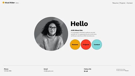 Resumes & CVs Website Templates | Portfolio & CV | Wix.com Cv Website, Branding Portfolio, Creative Cv, Wix Templates, Html Website Templates, Free Website Templates, Online Profile, Website Making, Portfolio Templates