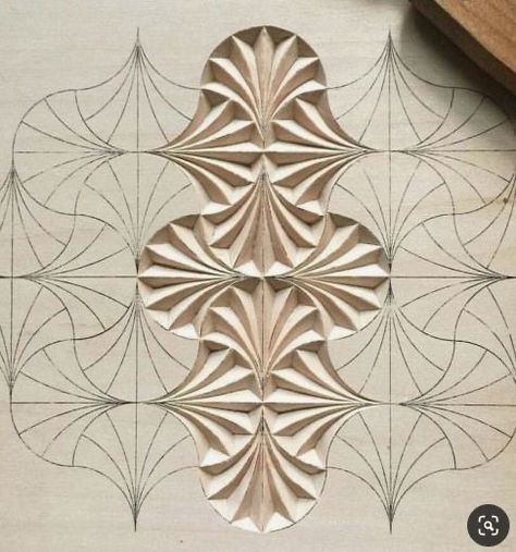 Tre Kunst, Chip Carving, Wood Carving Designs, Wood Carving Patterns, Geometry Art, House Beds, Carving Designs, Wood Carving Art, Wooden House