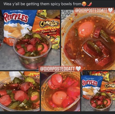 Spicy Bowl, Soul Food Dinner, Junk Food Snacks, Spicy Snacks, Food Babe, Delicacy Food, Food Therapy, Yummy Comfort Food, Sweet Snacks Recipes