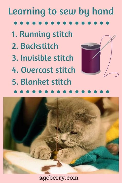 Overcast Stitch, Invisible Stitch, Stitch Blanket, Sewing Projects Clothes, Trendy Sewing, Beginner Sewing Projects Easy, Sewing Stitches, Sewing Needle, Sewing Design