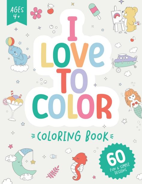 Coloring Book Cover, Mermaid Coloring Book, Coloring Books For Kids, Girls Gift Guide, Barbie Coloring Pages, Kids Coloring Book, Unique Images, Books For Kids, Family Restaurants