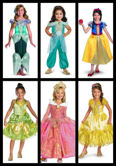 Disney Princess Costumes for Kids Princess Costumes Kids, Kids Princess Costume, Diy Disney Princess Costume, Disney Pattern, Superhero Costumes Kids, Princess Costume Kids, Disney Princess Dress Up, Kid Costume, Toddler Costumes Girl