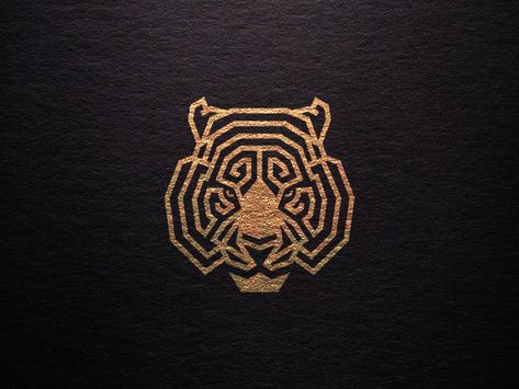 Tiger Graphic Design, Tiger Logo Design, Saber Tooth Tiger, Logo Tiger, Geometric Tiger, Minimalist Tattoo Ideas, Animal Logos, World Logo, Logo Design Inspiration Creative