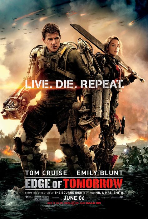 Robbie Coltrane, Jonas Armstrong, Brendan Gleeson, Edge Of Tomorrow, Time Loop, Movies 2014, Physical Contact, English Movies, Original Movie Posters