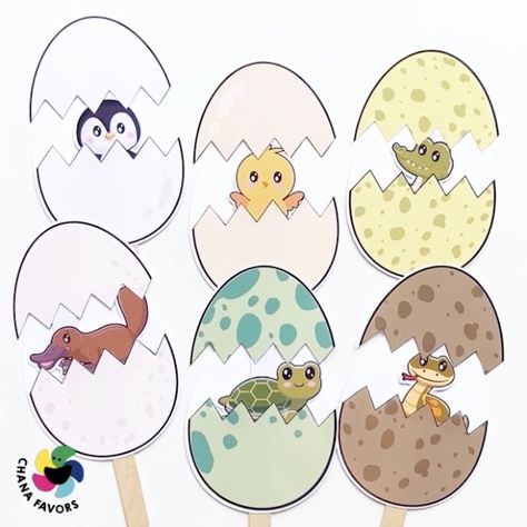 Animals That Come From Eggs Preschool, Animals That Lay Eggs Preschool, Egg Craft For Preschool, Egg Hatching Craft, Egg Hatching Activities Preschool, Animals That Hatch From Eggs Preschool, Hatching Egg Craft, Egg Crafts Preschool, Eggs Crafts For Kids