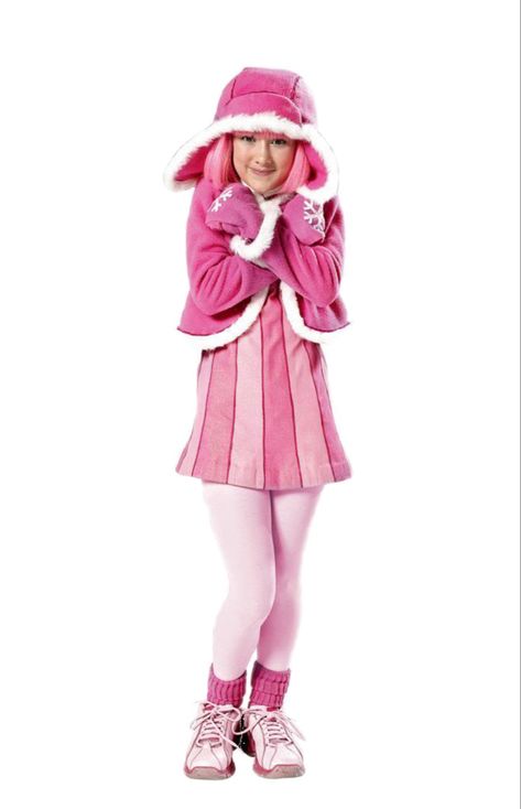 Stephanie #lazytown #stephanie #sportastephanie #pinky #pinkgirl #juliannarosemauriello #nickelodeon #nickjr #2000s #2000snostalgia #early2000s #early2000snostalgia Stephanie Lazy Town, Lazy Town Stephanie Costume, Julianna Rose Mauriello, Lazytown Stephanie, Lazy Town, Kids Fashion Girl, Nickelodeon, Baby Pink, Baby Dolls