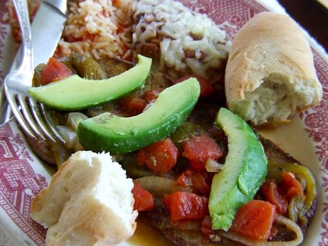 Won't Read Directions: Steak a la Tampiquena, a La Hacienda Texas Steak, Mexican Steak, Red Fish Blue Fish, One Fish Two Fish, Steak Recipe, Mexican Food Recipes Authentic, Red Fish, Recipe Collection, Main Dish Recipes