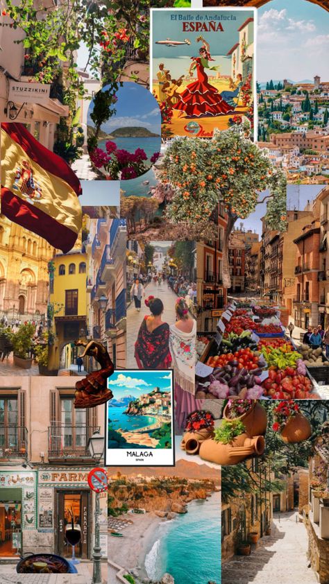 #spain #espanol #spaintravel #spainsummer Spanish Words Aesthetic Wallpaper, Spain Aesthetics Seville, Spain Coast Aesthetic, Spanish Mood Board, Spanish Subject Aesthetic, Spanish Posters Aesthetic, Madrid Spain Aesthetic Wallpaper, Spain Culture Aesthetic, Espanol Aesthetic