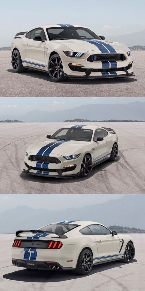 2020 Ford Shelby GT350 Heritage Package Is A Badass Tribute. It pays homage to the legendary driver Ken Miles. Mustang Ford Gt, Gt 350 Shelby, Mustang Shelby Gt 500, Shelby Gt 350, Mustang Gt 350, Ford Mustang Shelby Gt350, Mobil Mustang, Gt 350, New Ford Mustang