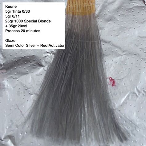 HairColor- George Alderete Keune Color Formulas, Kuene Color, Color Lessons, Grey Hair Transformation, Color Formulas, Hair Color Formulas, Hair Color Streaks, Breast Workout, Colour Theory