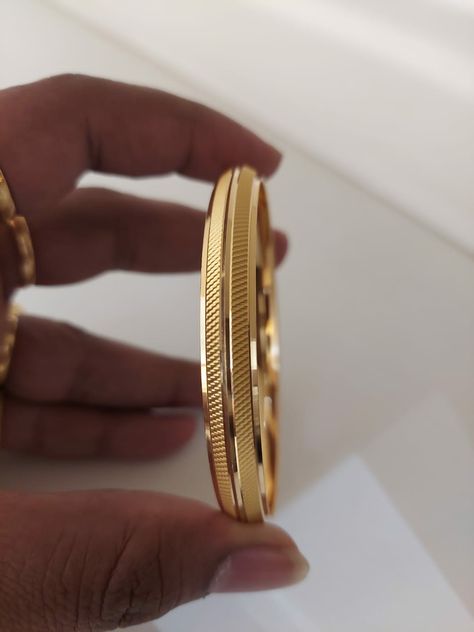 Gold Bangle Design For Man, Kara Designs Gold Men, Gold Kappu For Men, Men's Kaapu Gold, Men Gold Bangle Design, Golden Kada For Men, Diamond Kada For Men, Gold Kada For Men Indian Latest, Men’s Kada Gold Latest Indian