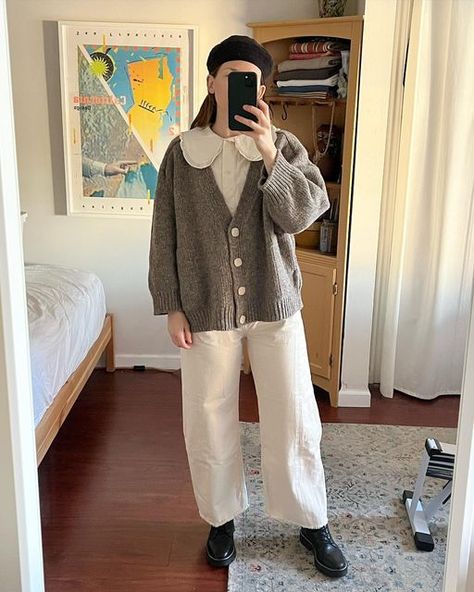 Babaa Cardigan, Madewell Boots, Misha And Puff, Slow Fashion Movement, Living In La, Black Scarf, Black Cap, New Outfits, Winter Fashion