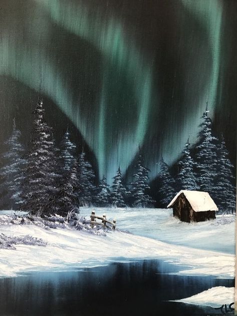 Bob Ross Painting Videos, Bob Ross Landscape, Bob Ross Art, Art Eras, Painting Practice, Art Alevel, Bob Ross Paintings, Inspired Painting, A Bob